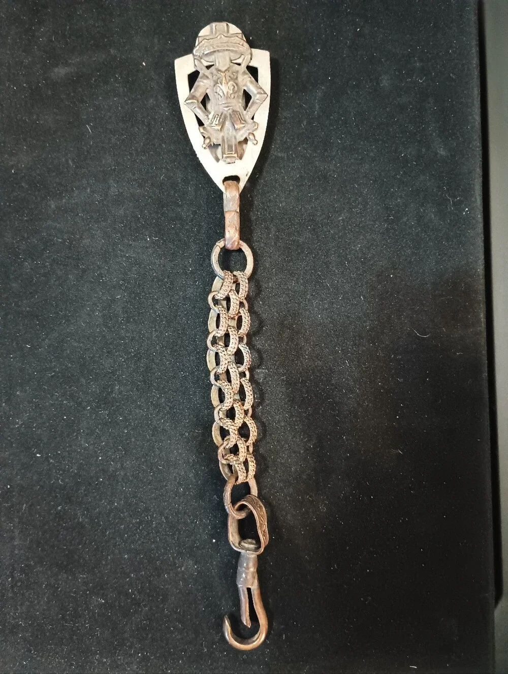 Antique Knights Templar Belt Loop Sword Fob